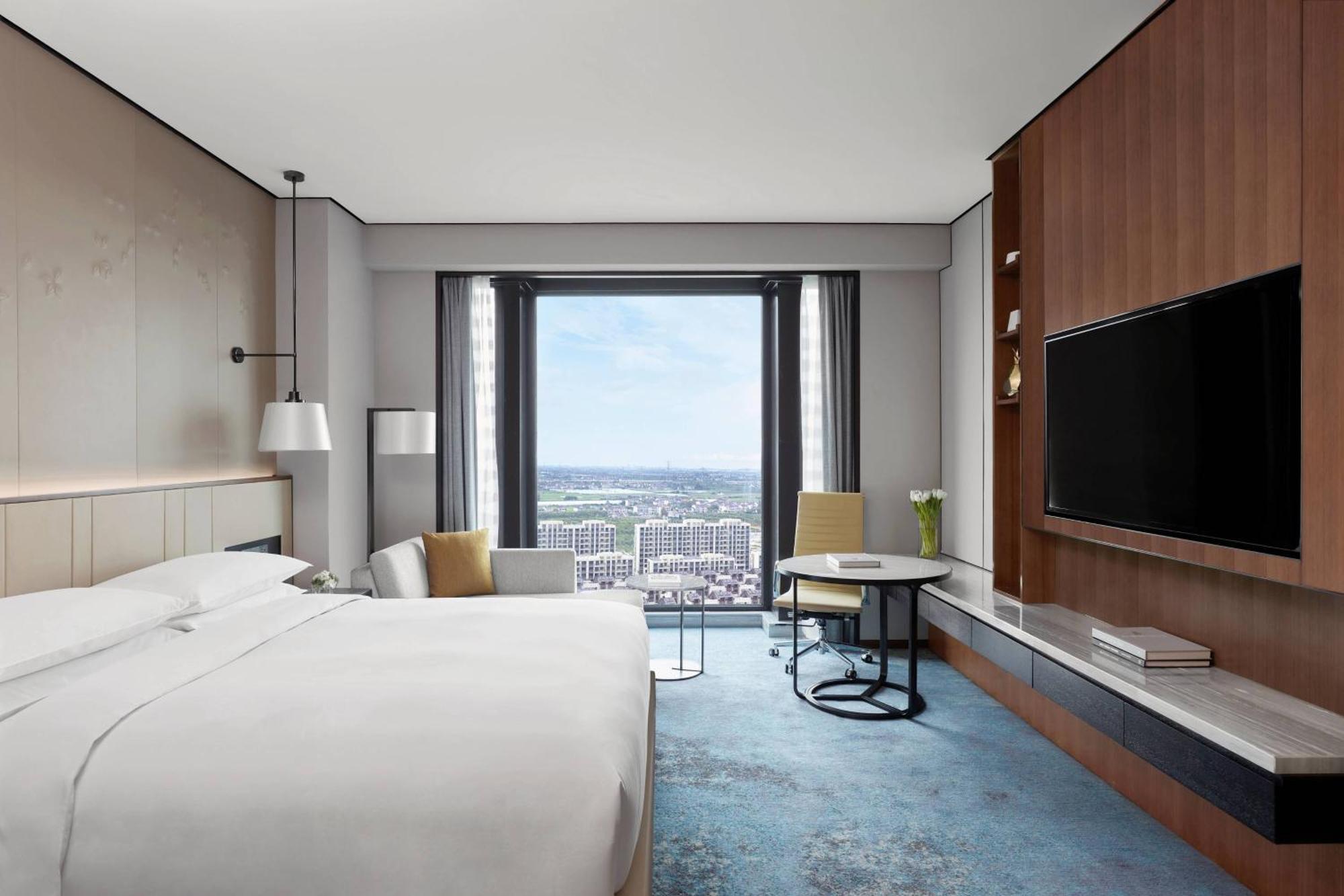 Shanghai Marriott Hotel Pudong South Nanhui Eksteriør billede
