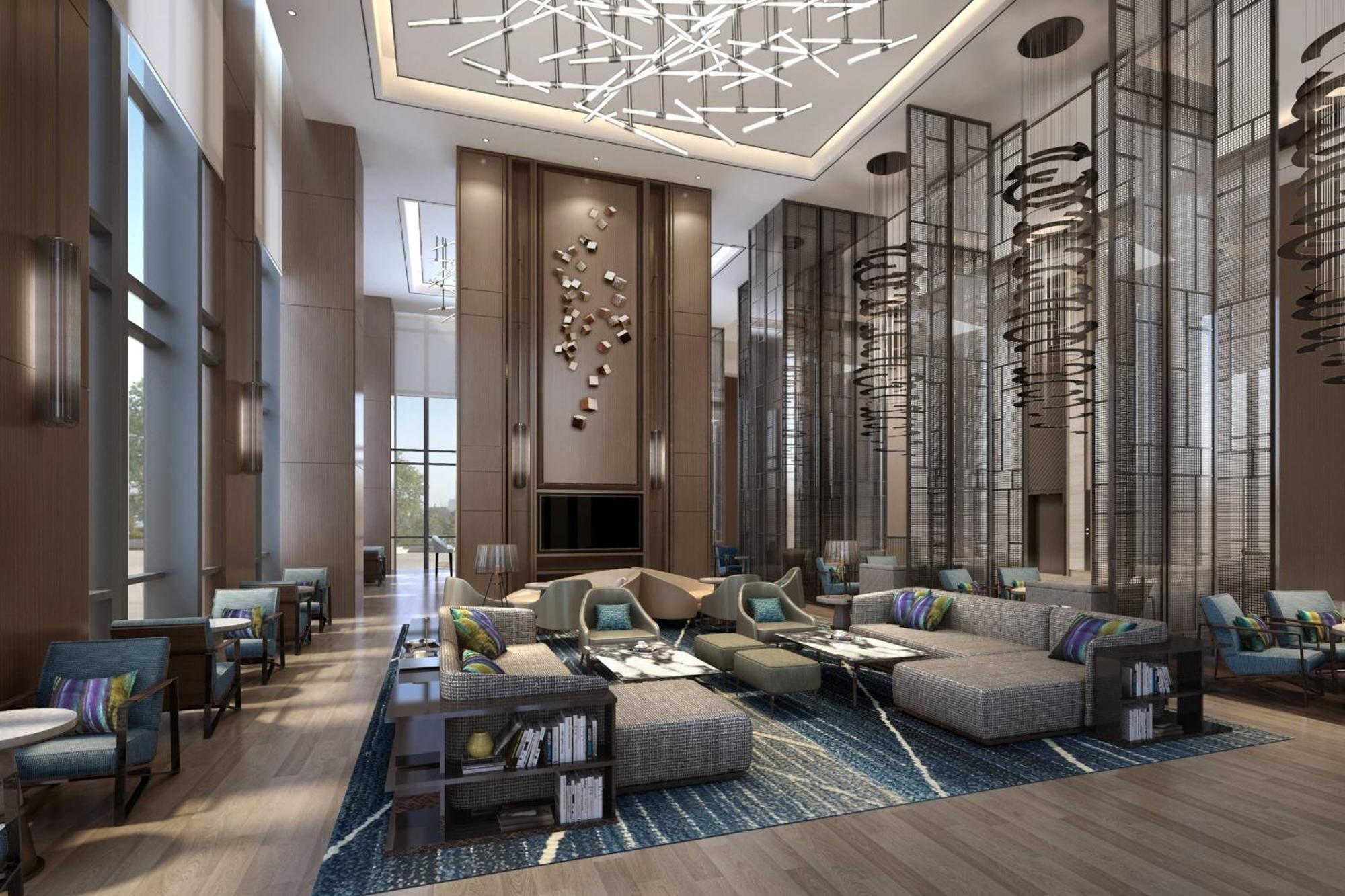 Shanghai Marriott Hotel Pudong South Nanhui Eksteriør billede
