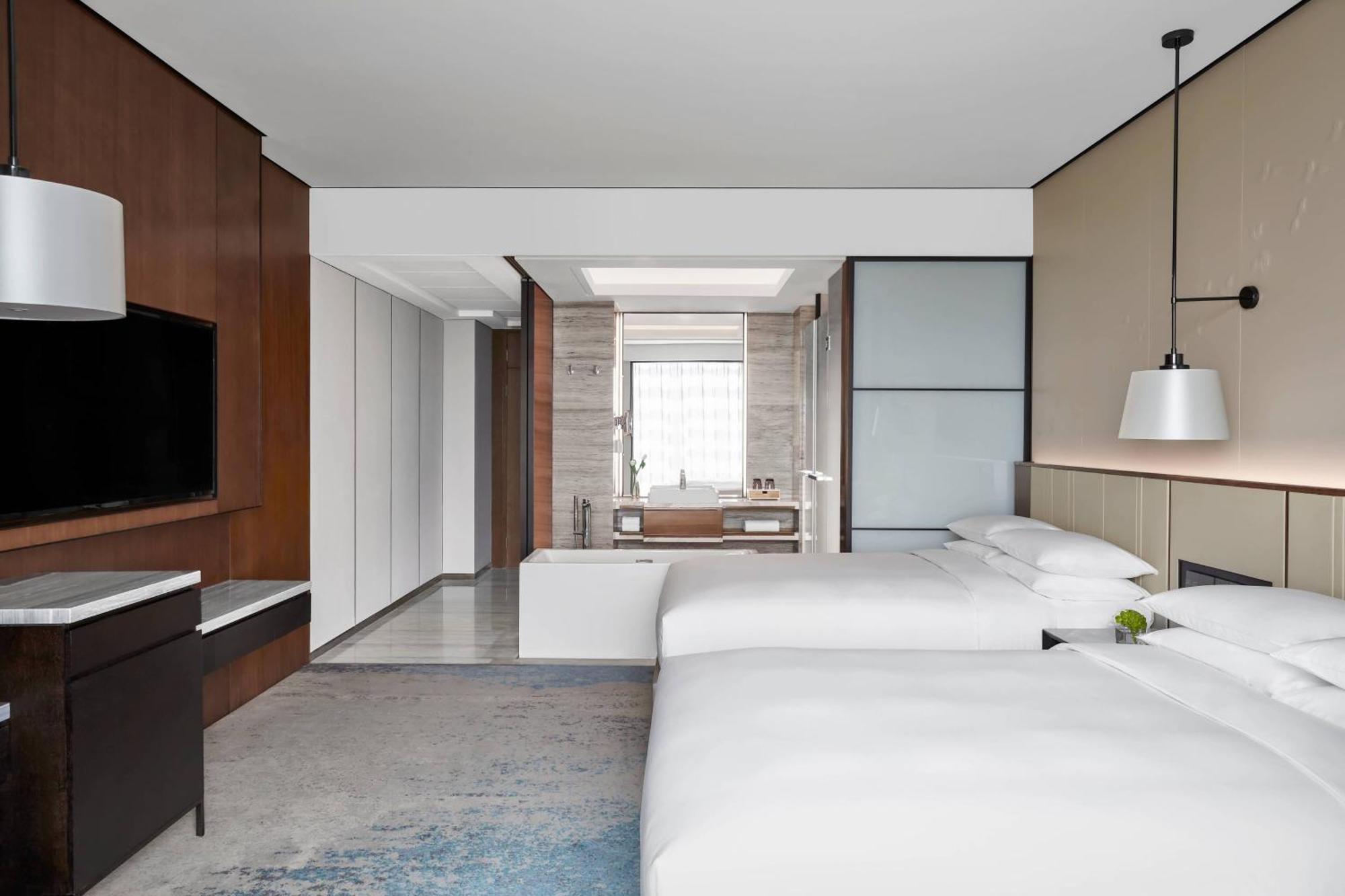 Shanghai Marriott Hotel Pudong South Nanhui Eksteriør billede