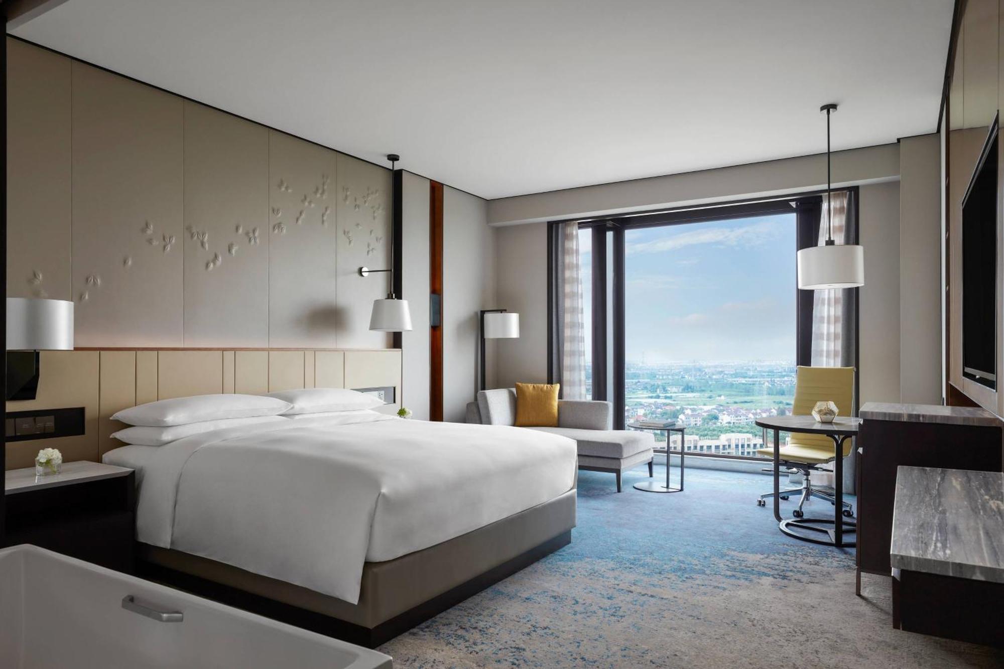 Shanghai Marriott Hotel Pudong South Nanhui Eksteriør billede