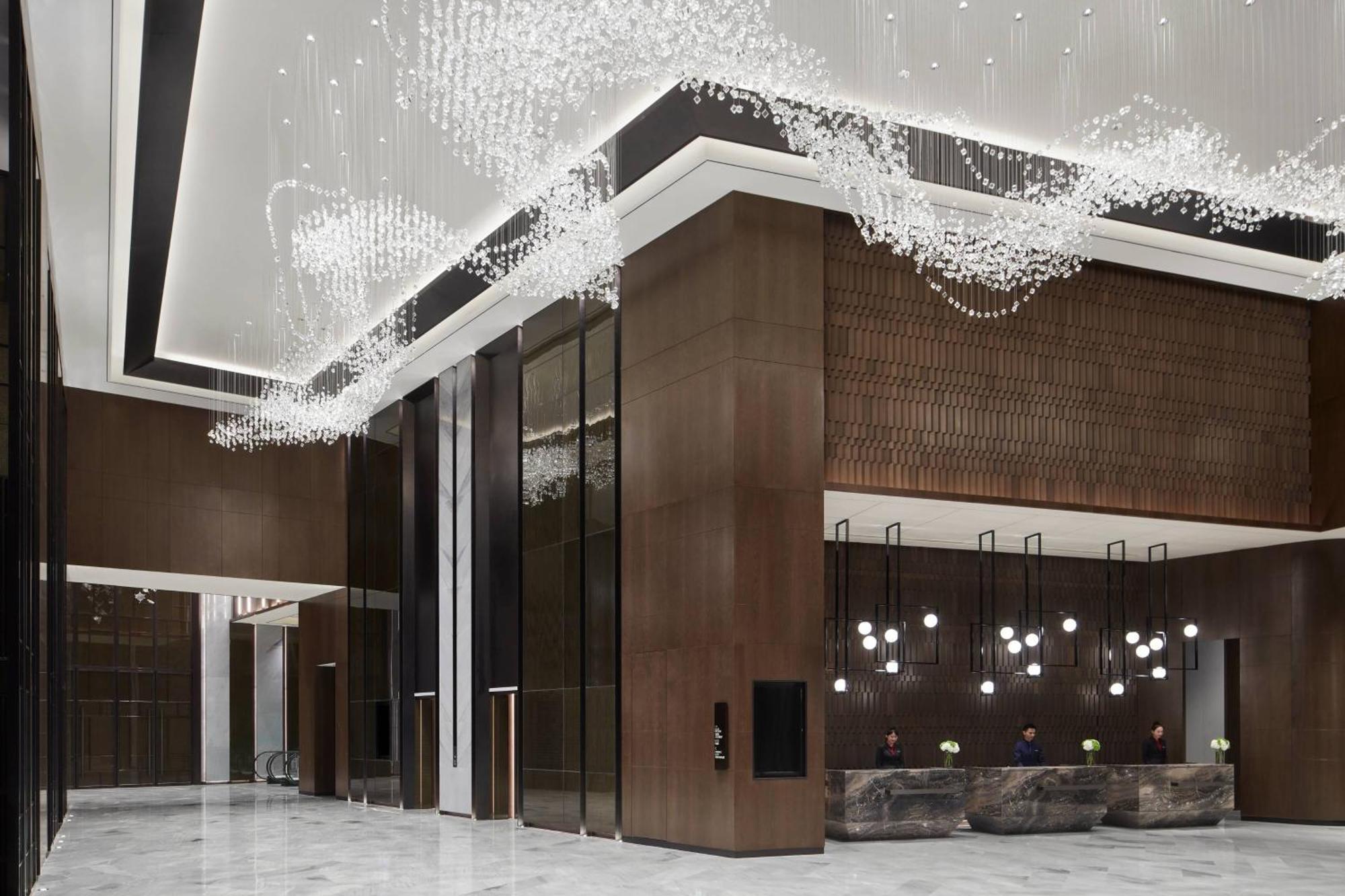Shanghai Marriott Hotel Pudong South Nanhui Eksteriør billede