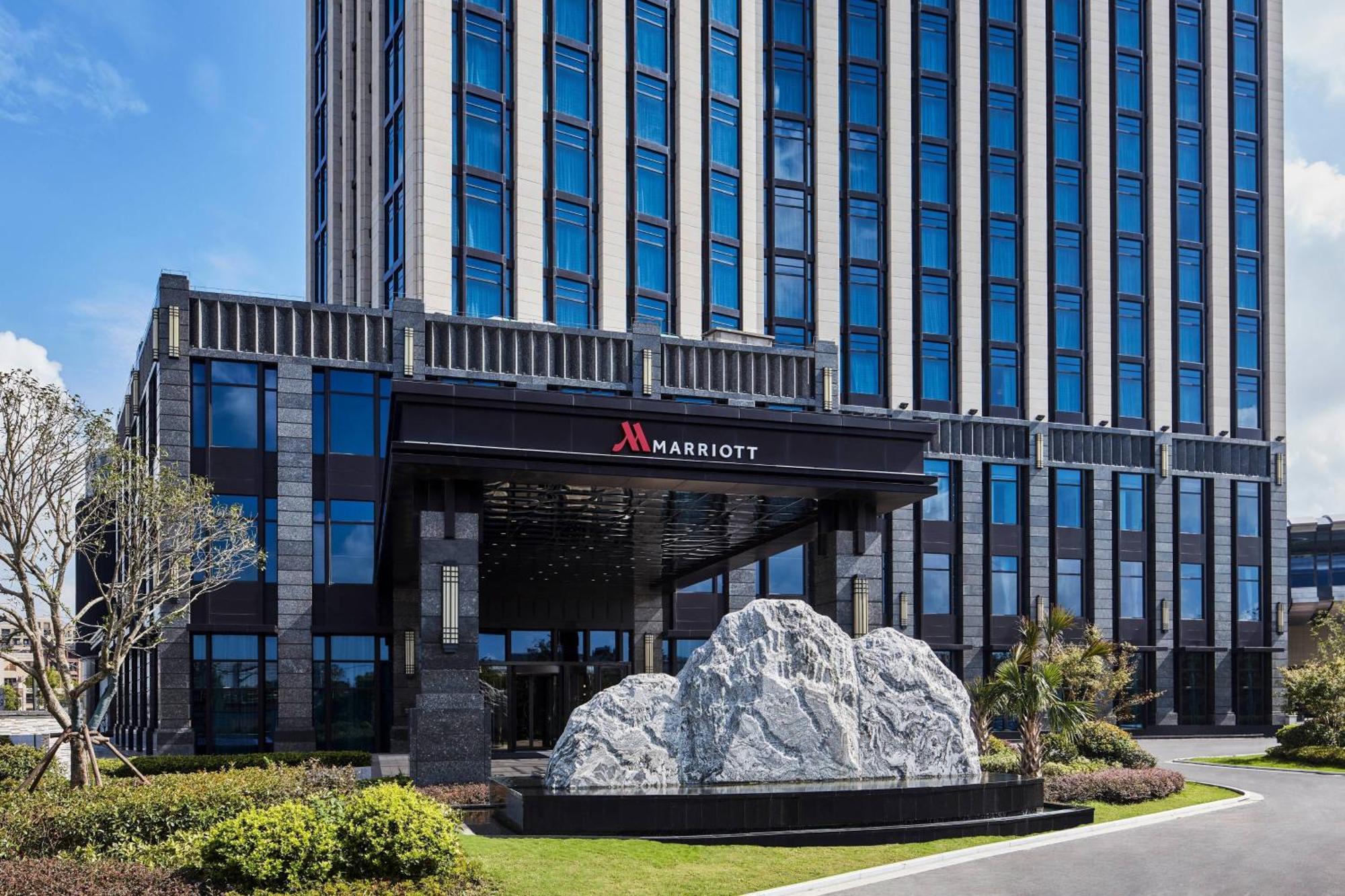 Shanghai Marriott Hotel Pudong South Nanhui Eksteriør billede