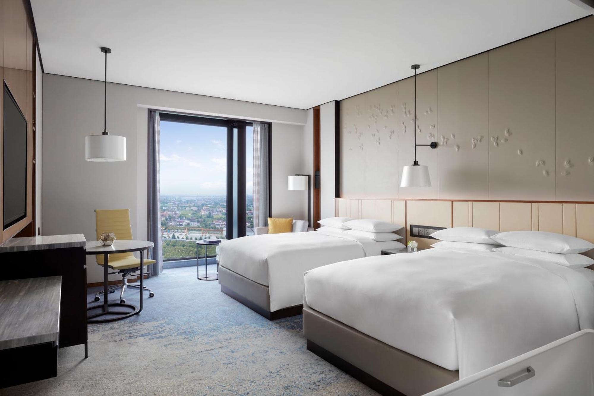 Shanghai Marriott Hotel Pudong South Nanhui Eksteriør billede